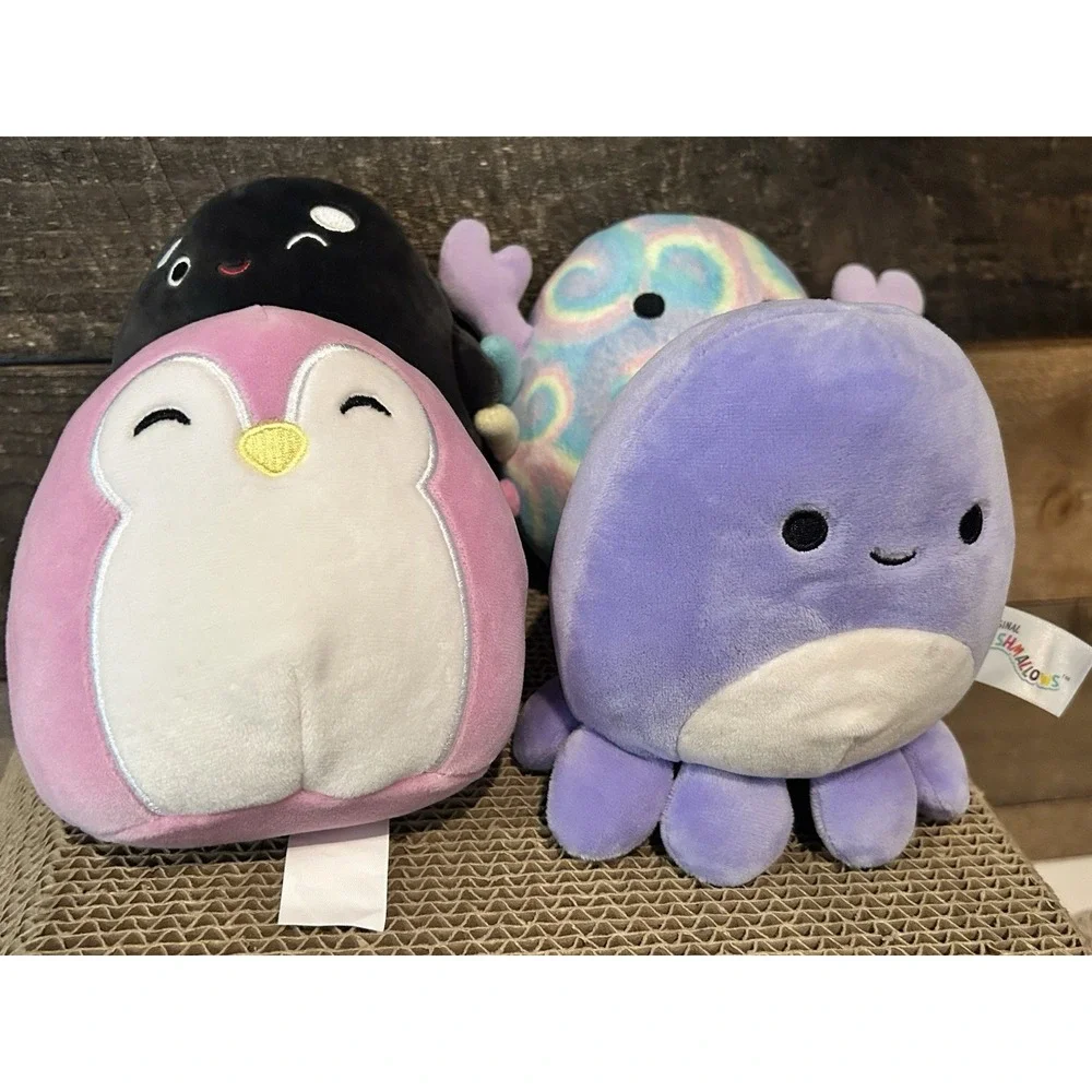 Squishmallows Lot Of‎ 4 Mini Squish Toys Plush